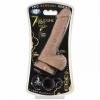 Cloud 9 Platinum Silicone 7 inches Dong Brown Bonus Rings Sex Toy Product Image 2