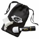 Cloud 9 Pro Sensual Mini Wand Bonus Tip & Travel Pouch Black  Sex Toy Product