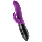 Warm Touch Rabbit Vibrator Purple & Black Sex Toy Product