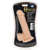 Pro Sensual Premium Silicone Dong Beige 8 inches with 3 C-Rings Sex Toy Product Image 3