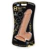Pro Sensual Premium Silicone Dong Tan 8 inches with 3 C-Rings Sex Toy Product Image 2