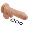 Pro Sensual Premium Silicone Dong Tan 9 inches with 3 C-Rings Sex Toy Product Image 4