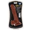 Pro Sensual Premium Silicone Dong Brown 9 inches with 3 C-Rings Sex Toy Product Image 3