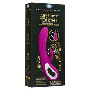 Air Touch 2 Purple Clitoral Suction Rabbit Vibrator Sex Toy Product