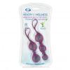Cloud 9 Health & Wellness Borosilicate Kegel Training Set - Plum Sex Toy Product Image 2