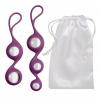 Cloud 9 Health & Wellness Borosilicate Kegel Training Set - Plum Sex Toy Product Image 4