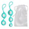 Cloud 9 Health & Wellness Borosilicate Kegel Training Set - Teal Sex Toy Product Image 4