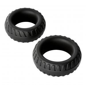 Cloud 9 Pro Rings Liquid Silicone Tires 2 Pack Black Sex Toy Product