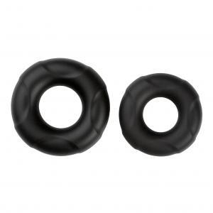 Cloud 9 Pro Rings Liquid Silicone Donuts 2 Pack Black Sex Toy Product