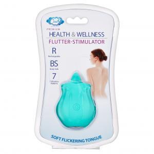 Cloud 9 Health & Wellness Flutter Oral Tongue Stimulator Teal Sex Toy Product