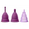 Cloud 9 Health & Wellness Reusable Menstrual Cups 3-pk W/bonus Travel Cup & Case Sex Toy Product Image 1