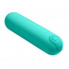 Cloud 9 Power Touch Iii - Teal Mini Rechargeable Bullet (eaches) Sex Toy Product