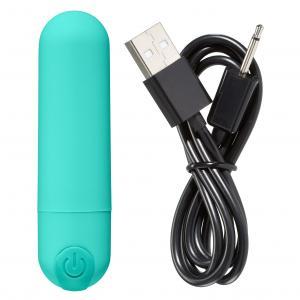 Cloud 9 Power Touch Iii - Teal Mini Rechargeable Bullet (eaches) Sex Toy Product