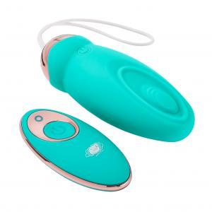 Cloud 9 Health & Wellness Wireless Remote Control Egg W/ Pulsating Motion Teal Sex Toy Product
