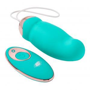 Cloud 9 Health & Wellness Wireless Remote Control Egg W/ Swirling Motion Teal Sex Toy Product