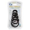 Cloud 9 Comfort Cock Rings W/flat Back 5-pk Pro Sensual Line Sex Toy Product Image 2