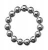 Stainless Steel Beaded Cock Ring 1.75 inches Sex Toy Product Image 1