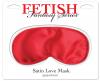 Fetish Fantasy Red Satin Love Mask O/S Sex Toy Product Image 2