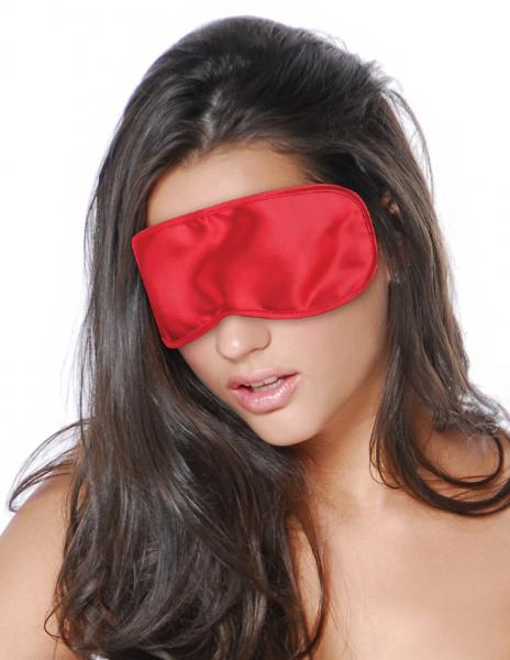 Fetish Fantasy Red Satin Love Mask O/S Sex Toy Product