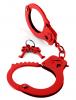 Fetish Fantasy Designer Metal Handcuffs - Red Sex Toy Product Image 1