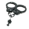 Fetish Fantasy Designer Metal Handcuffs - Black Sex Toy Product Image 3