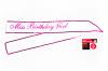 Miss Birthday Girl Sash Sex Toy Product Image 1
