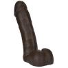 Vac-U-Lock 8" Realistic Cock - Brown Sex Toy Product Image 2