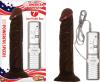 All American Whopper Vibrating 7 inches Dildo Brown Sex Toy Product Image 2