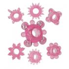 Ring, Rings, Rings 6 Textured Support Rings Sex Toy Product