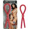 Clincher Adjustable Rubber Cock Ring Red Sex Toy Product Image 2
