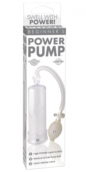 Beginners Power Pump Clear Sex Toy Product