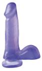 Basix Rubber Works 6 inches Dong Suction Cup Purple Sex Toy Product