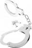 Fetish Fantasy Designer Metal Handcuffs - Silver Sex Toy Product Image 1