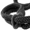 Fetish Fantasy Silk Rope Love Cuffs Black Sex Toy Product Image 2