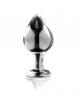 Icicles No 25 Glass Anal Plug Clear Sex Toy Product Image 1