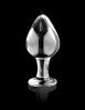 Icicles No 25 Glass Anal Plug Clear Sex Toy Product Image 3