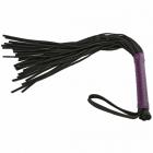 Black Rose Whipping Willow Black Purple Flogger Sex Toy Product
