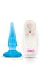 Basic Anal Pleaser Blue Vibrating Plug Sex Toy Product Image 1