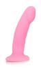 Luxe Cici Pure Silicone Pink Dildo Sex Toy Product Image 1