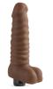 Real Feel Lifelike Toyz No. 13 - Brown Vibrator Sex Toy Product Image 1