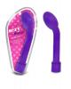 G Slim Petite Satin Touch Purple Vibrator Sex Toy Product Image 3