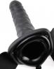 Fetish Fantasy 8 inches Hollow Strap On Black Sex Toy Product Image 3