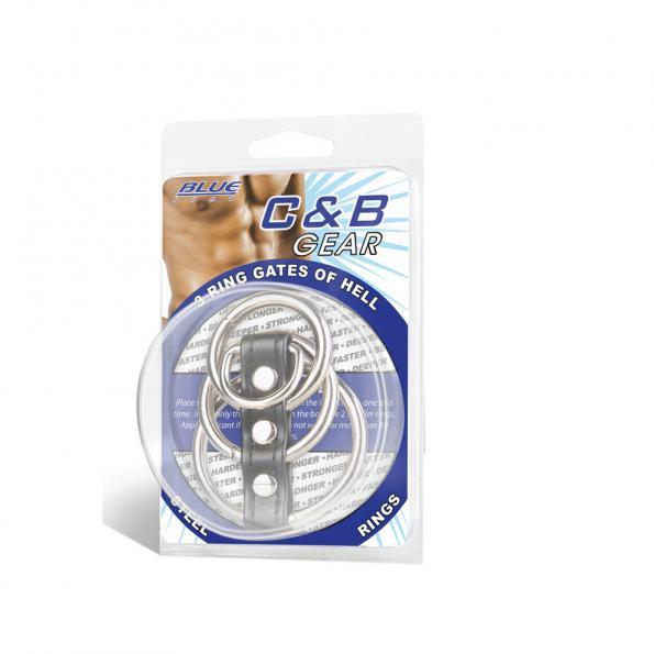 C & B Gear 3 Ring Gates Of Hell Sex Toy Product
