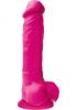 Colours Pleasures 8 inches Silicone Dildo - Pink	 Sex Toy Product Image 1