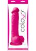 Colours Pleasures 8 inches Silicone Dildo - Pink	 Sex Toy Product Image 2