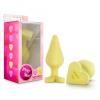 Naughty Candy Heart Yellow Butt Plug Sex Toy Product Image 1