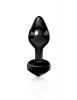 Icicles No. 44 Black Glass Butt Plug Sex Toy Product Image 1