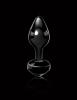 Icicles No. 44 Black Glass Butt Plug Sex Toy Product Image 3