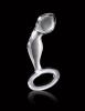Icicles No 46 Clear Glass Butt Plug Sex Toy Product Image 3