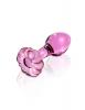 Icicles No 48 Pink Glass Butt Plug Sex Toy Product Image 1
